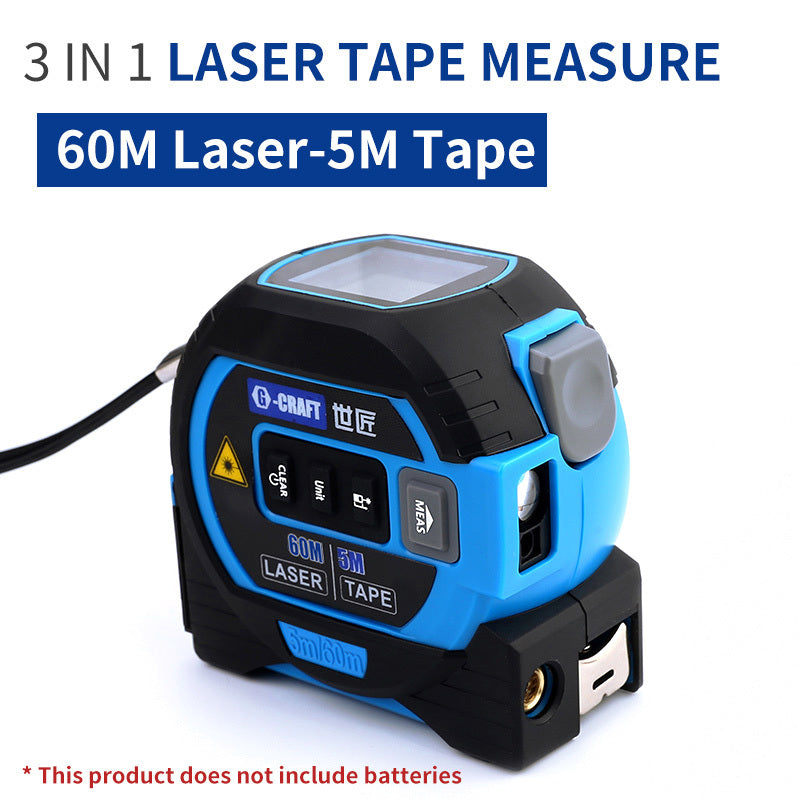 3 In 1 Laser Tape Measure