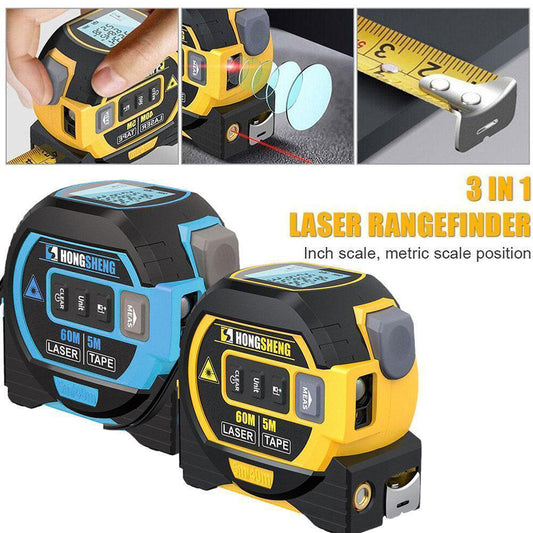 3 In 1 Laser Tape Measure